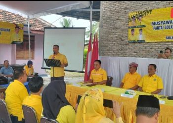 Dibuka Agus Sutanto, Muscam Golkar Kalianda Fokus Target Kursi 2029