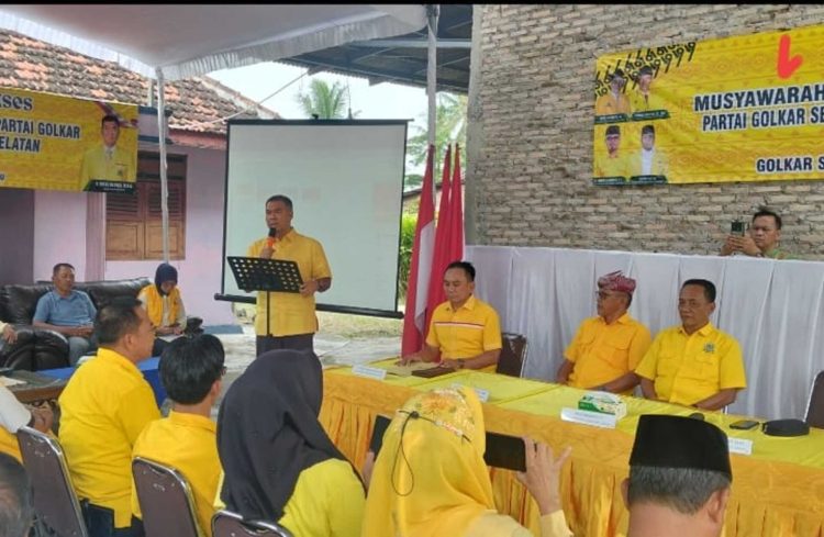 Dibuka Agus Sutanto, Muscam Golkar Kalianda Fokus Target Kursi 2029
