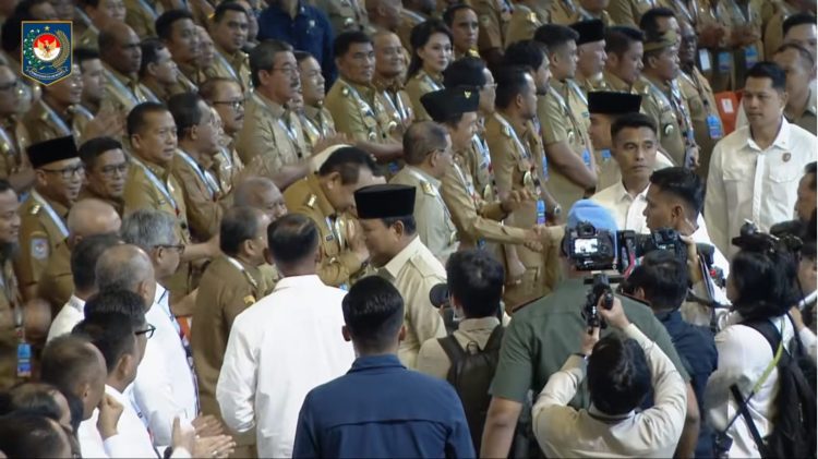 Gubernur Rahmat Mirzani dan Wagub Jihan Ikuti Rakornas Pemerintah Pusat–Daerah 2026