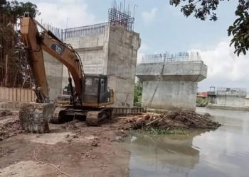 Pemprov Lampung Pastikan Jembatan Way Bungur Dibangun Ulang Demi Keselamatan