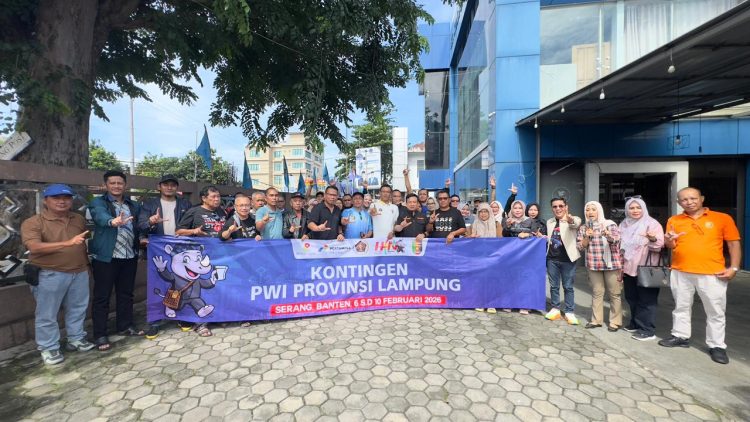 Lampung Kirim Kontingen PWI Hadiri HPN 2026 di Banten
