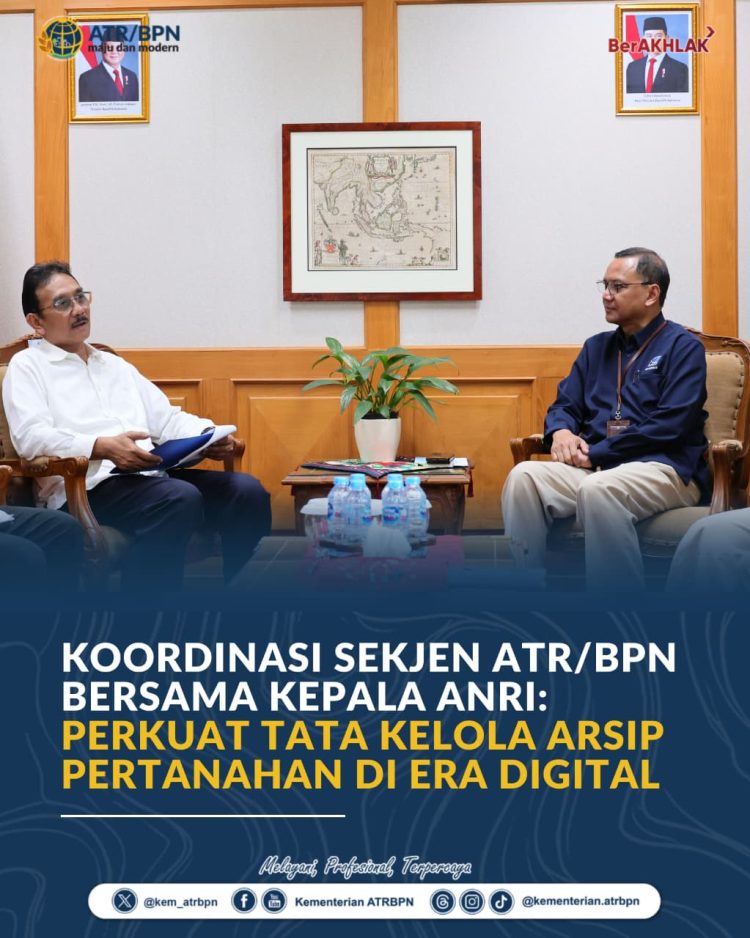 Digitalisasi Sertipikat Tanah Butuh Pengelolaan Arsip Terpadu
