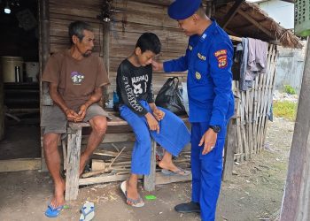 Sat Polairud Lampung Selatan Tingkatkan Silaturahmi Melalui Bantuan Sosial