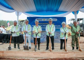 Pemprov Lampung–Kementan–PTPN I Mulai Groundbreaking Hilirisasi Ayam Terintegrasi