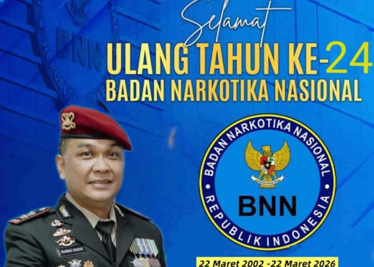 AKBP Rahmat Hidayat: HUT ke-24 BNN RI Jadi Momentum Indonesia Bersinar Tanpa Narkoba