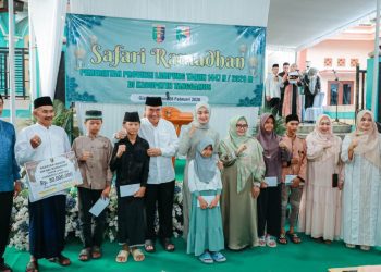 Wagub Lampung Buka Bazar Pasar Murah dan Salurkan Bantuan di Gisting