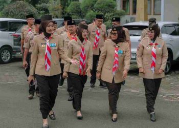 Pengurus Pramuka Lampung Timur Dilantik, Fokus pada SDM Berdaya Saing dan Karakter Bangsa