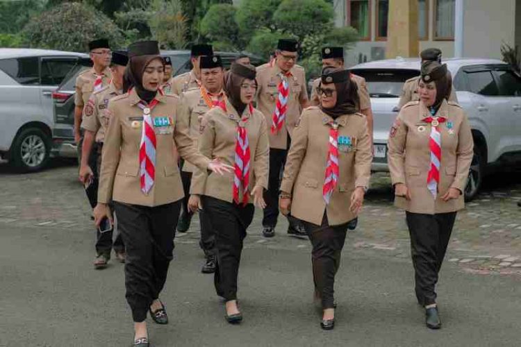 Pengurus Pramuka Lampung Timur Dilantik, Fokus pada SDM Berdaya Saing dan Karakter Bangsa