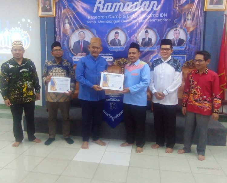 IBN Lampung Gelar Bukber dan Dialog Akademik, Almira Nabila Fauzi Tekankan Pentingnya Integritas Riset