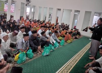 Yayasan Ishlahul Umat Gelar Santunan Ramadhan, 350 Penerima Manfaat Hadiri Acara