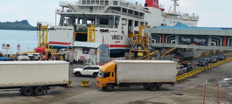 H-7 Lebaran, Arus Penyeberangan Jawa–Sumatera Naik Tajam Dibanding Tahun Lalu