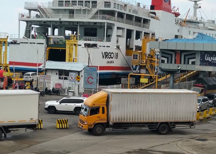 H-7 Lebaran, Arus Penyeberangan Jawa–Sumatera Naik Tajam Dibanding Tahun Lalu