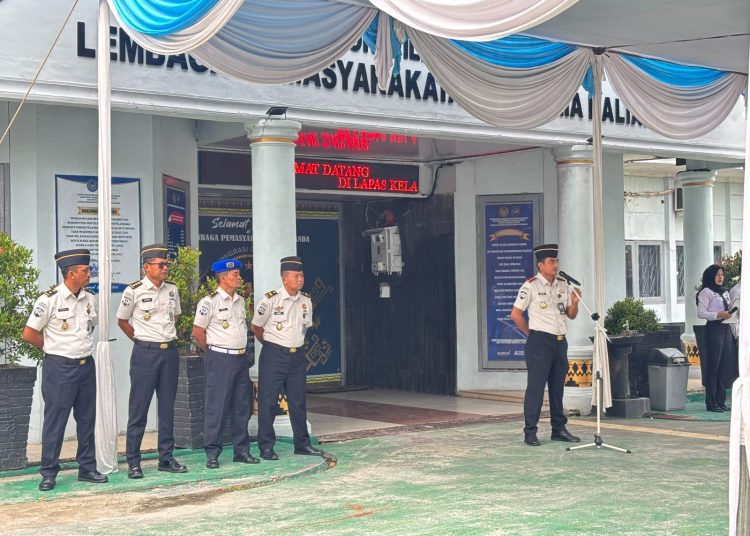 Gladi Bersih Kunjungan Lebaran, Lapas Kalianda Utamakan Keamanan dan Kenyamanan