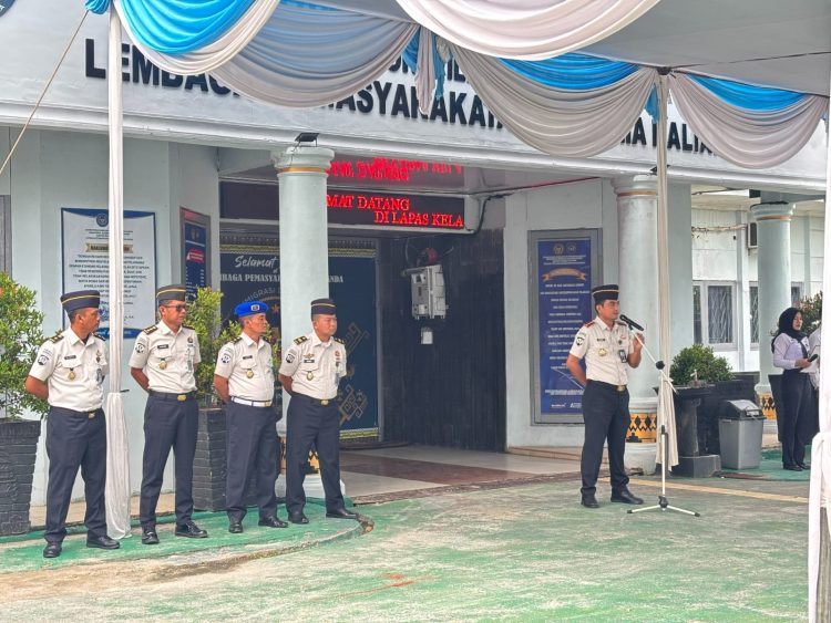 Gladi Bersih Kunjungan Lebaran, Lapas Kalianda Utamakan Keamanan dan Kenyamanan
