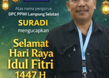 Idulfitri Jadi Refleksi, PPWI Lamsel Dorong Jurnalisme Berkualitas