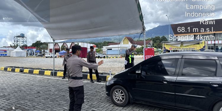 Sistem Stiker Diterapkan, Polisi Permudah Pengaturan Arus Pemudik