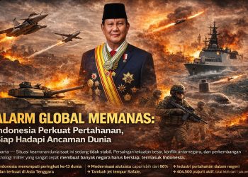Alarm Global Memanas! Indonesia Perkuat Pertahanan, Siap Hadapi Ancaman Dunia