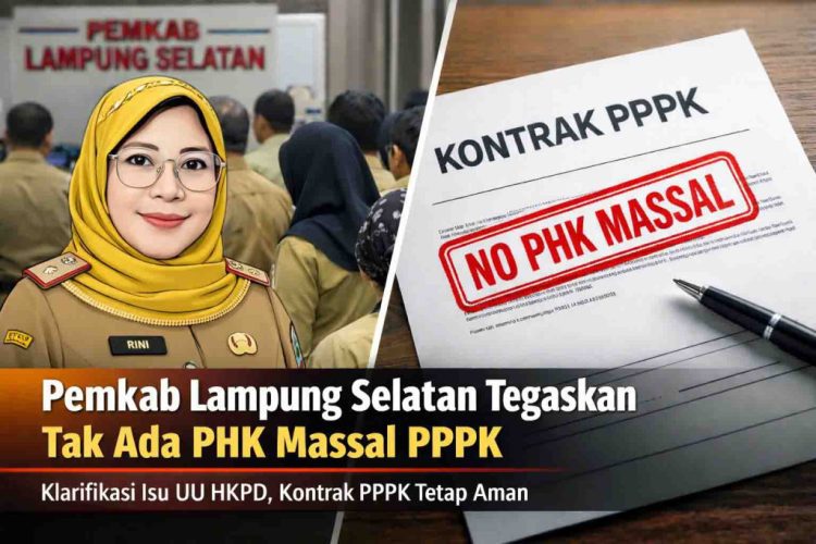 Pemkab Lampung Selatan Pastikan Tak Ada PHK PPPK di Tengah Isu Pembatasan Anggaran