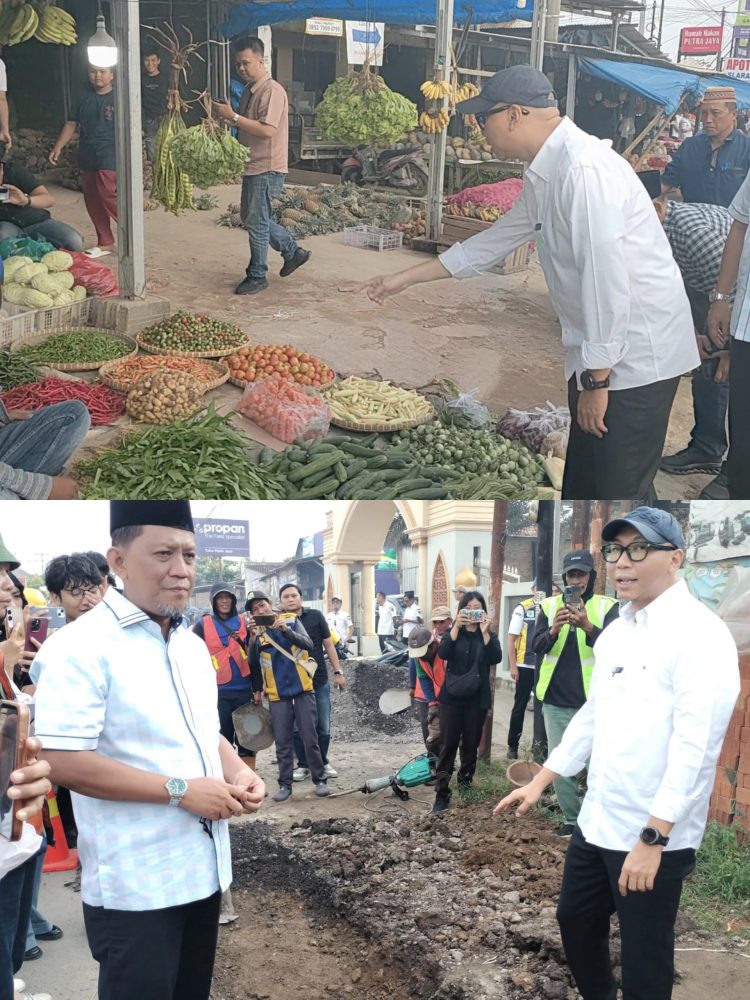 Dari Kantong Belanja hingga Gorong-gorong, Gubernur Lampung Pantau Pasar Jatimulyo