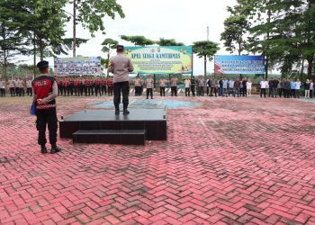 Gejolak Ekonomi Global Hingga Disiplin Administrasi, Kapolres Pesawaran Beri Arahan Pagi