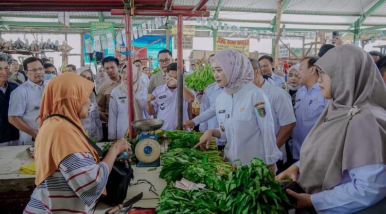 Stok Aman Hingga Idulfitri, Pemprov Lampung Pantau Pasar Tradisional