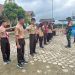 TMMD Latih PBB Siswa SDN 8 Way Khilau, Tanamkan Disiplin dan Nasionalisme