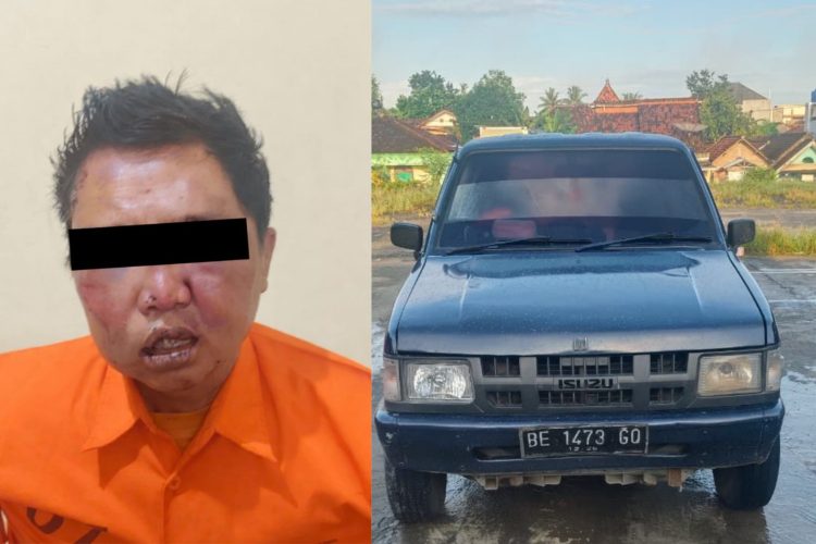 Polisi Tangkap Residivis Pencuri Mobil di Pringsewu, Satu Pelaku Buron