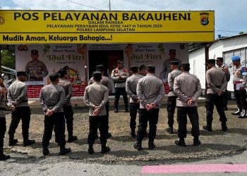 KRYD Digelar, Polres Lampung Selatan Antisipasi Gangguan Kamtibmas Saat Mudik