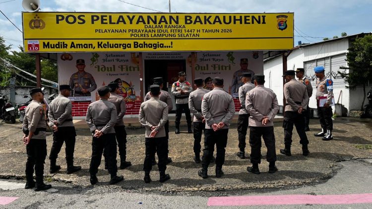 KRYD Digelar, Polres Lampung Selatan Antisipasi Gangguan Kamtibmas Saat Mudik