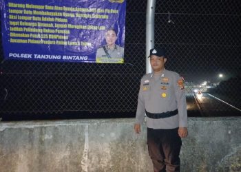 Polisi Tingkatkan Pengamanan di JPO Tol Lampung Selatan
