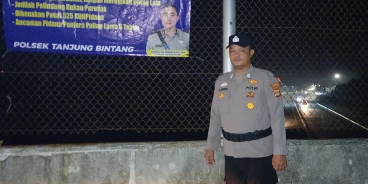 Polisi Tingkatkan Pengamanan di JPO Tol Lampung Selatan