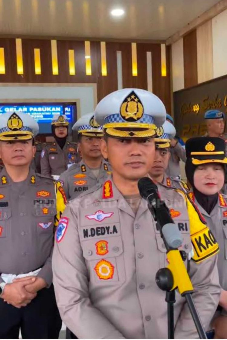 Ribuan Kendaraan Menyeberang Lancar, Polda Lampung Perkuat Pengamanan Arus Balik