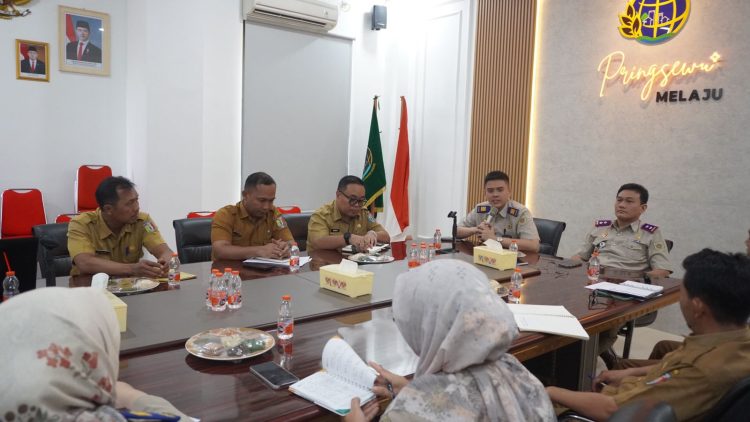 Kepala Pertanahan Pringsewu Pimpin Sinkronisasi Data Tanah Jalan