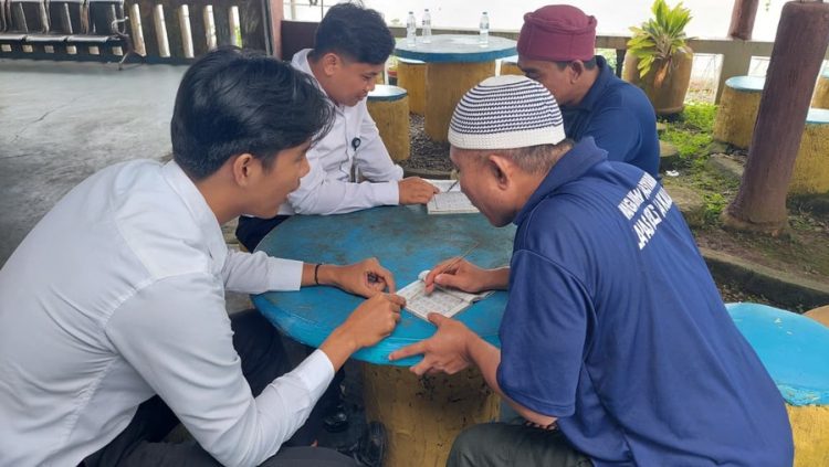 15 Warga Binaan Lapas Kalianda Ikuti Pembelajaran Baca Tulis