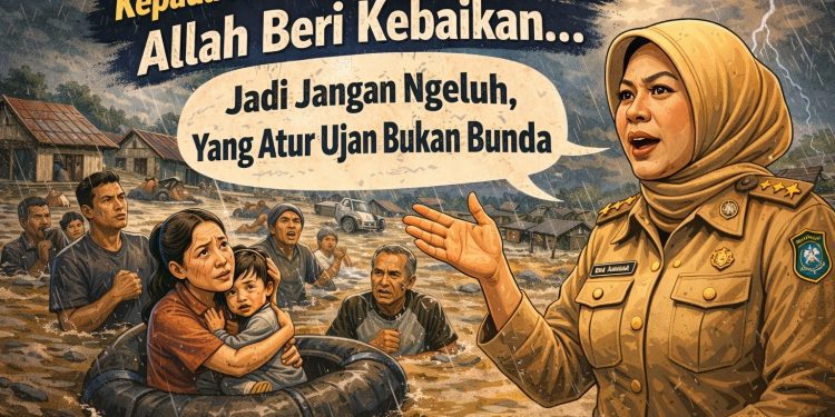 Banjir Berulang, Publik Pertanyakan Prioritas Anggaran Pemkot Bandar Lampung