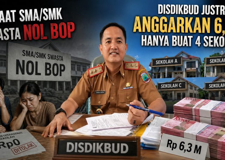 Rp6,3 Miliar Hanya untuk 4 Sekolah, Kebijakan Disdik Lampung Dipertanyakan
