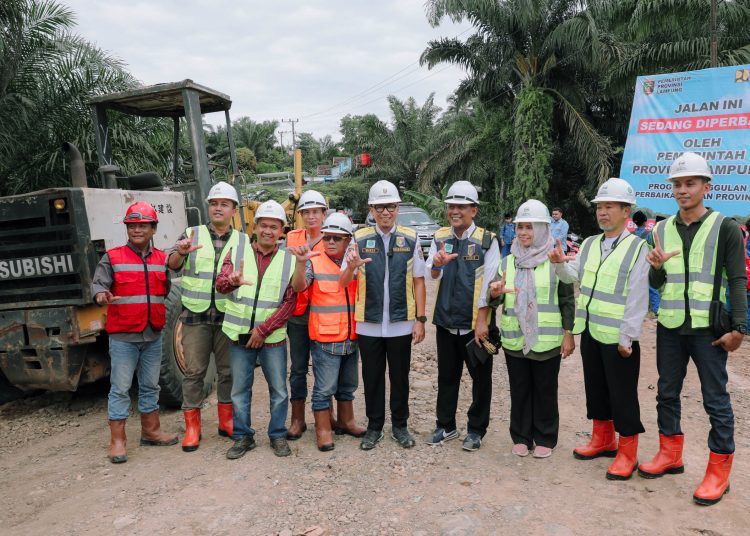 Gubernur Lampung Minta Proyek Jalan Kasui–Air Ringkih Dikerjakan Maksimal