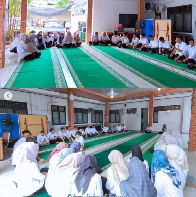 Kantor Pertanahan Tanggamus Gelar Halal Bihalal, Bangun Etos Kerja Baru
