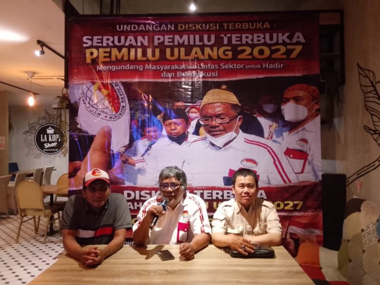 Relawan Khawatir Krisis Politik, Pemilu Ulang 2027 Dianggap Solusi