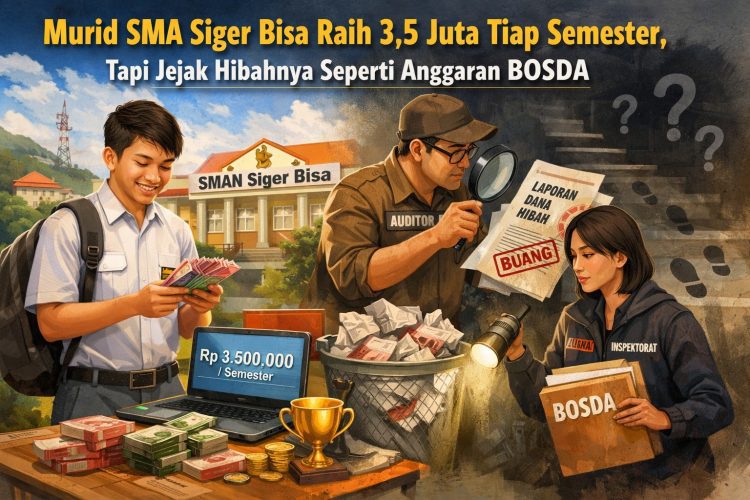 Siswa Masih Bayar Seragam, Dana Hibah SMA Siger Dipertanyakan