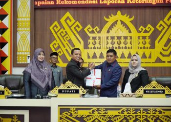 Paripurna DPRD Pringsewu, LKPJ 2025 Disampaikan Secara Resmi