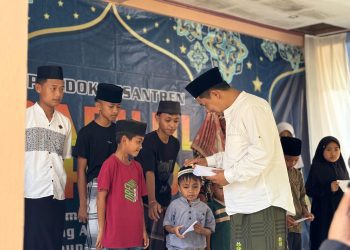 Haru dan Khidmat, Ponpes Sabilul Muhtadin Santuni Anak Yatim di Momen Isthifalan