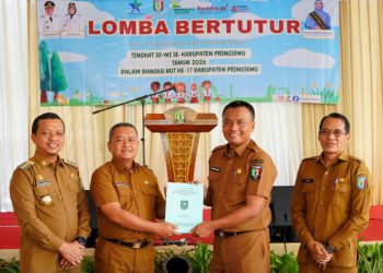 Lomba Bertutur Jadi Ajang Gali Kreativitas Siswa SD dan MI Pringsewu