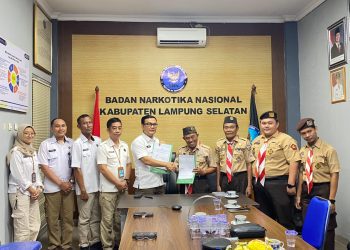 Tekan Penyalahgunaan Narkoba, BNNK Lamsel Bentuk Saka Khusus