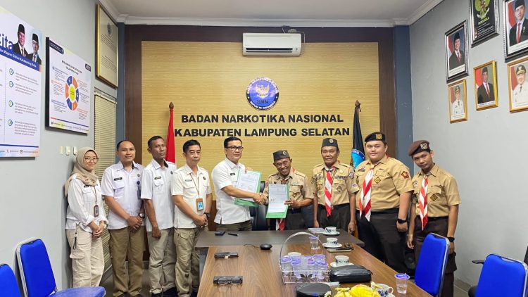 Tekan Penyalahgunaan Narkoba, BNNK Lamsel Bentuk Saka Khusus