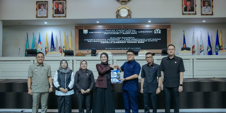 LKPJ 2025 Disampaikan, Pemprov Lampung Soroti Pelayanan Publik dan Infrastruktur