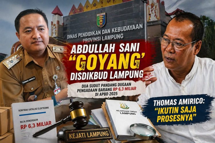 Dugaan Kejanggalan Pengadaan Disdik Lampung, Publik Pertanyakan Detail Barang