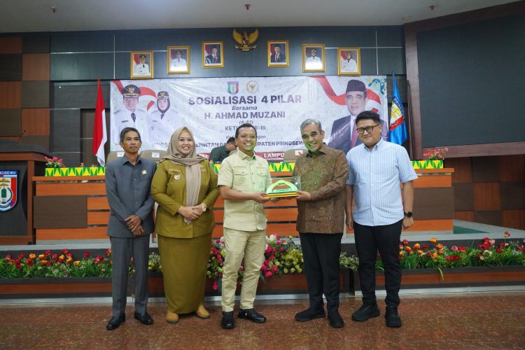 Di Pringsewu, Ahmad Muzani Tekankan Gotong Royong dan Kebhinekaan