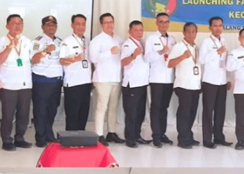 Kantah Tanggamus Dukung Pelayanan Publik Lewat Launching Samsat Talang Padang dan Pembagian SPPT PBB-P2