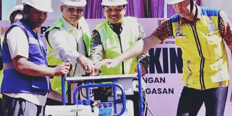 Didukung APBN Rp32,58 Miliar, Proyek SPAM Way Sepagasan Resmi Groundbreaking
